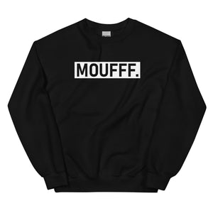 MOUFFF. - Col rond classique unisexe noir